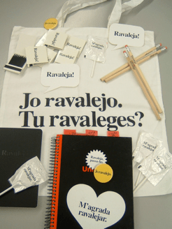 Ravalejar campaign materials. Photo Credit: Tot Raval