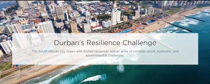 The 100 Resilient Cities project discusses Durban’s issues with flooding, aging infrastructure, and rising sea levels (“100 Resilient Cities, 2016). 